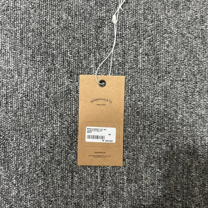 [BUNJANG] Warehouse 401 TRI-VALLEY Gray Sweatshirt / 웨어하우스 401 TRI-VALLEY 그레이 스웻 44