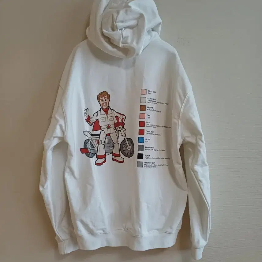 [BUNJANG] Acmemade Ravi*Toy Story "Duke Caboom" Hoodie XL / 미착용 아크메드라비*토이스토리 후드 두크카붐XL  판매합니다