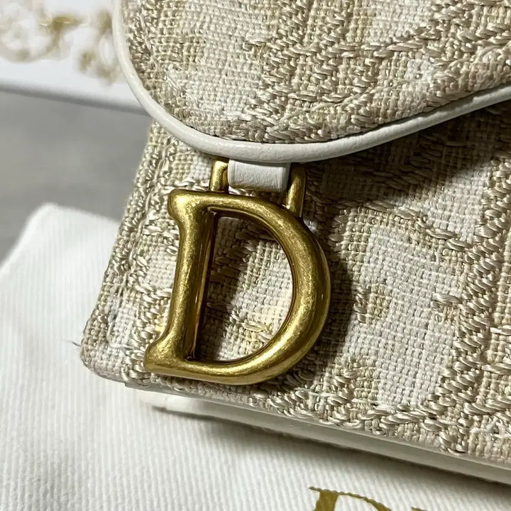 [BUNJANG] Dior Oblique Saddle Card Wallet / [새상품급] 디올 오블리크 새들 카드지갑