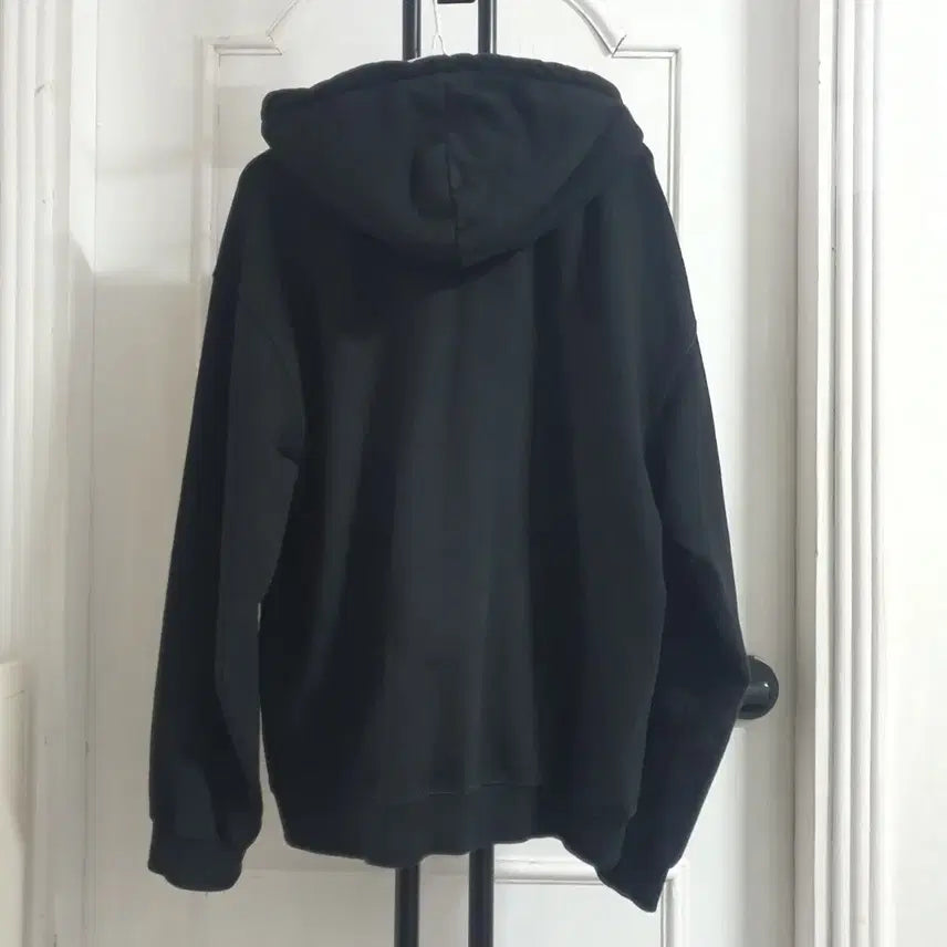 [BUNJANG] Critic Black Hoodie Zip-up / CRITIC 크리틱 후드집업 블랙 L 100