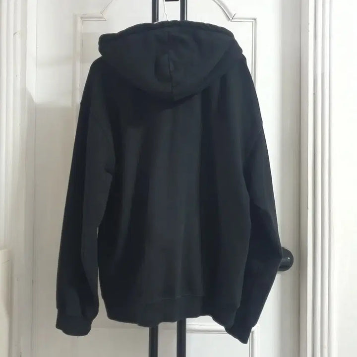 [BUNJANG] Critic Black Hoodie Zip-up / CRITIC 크리틱 후드집업 블랙 L 100