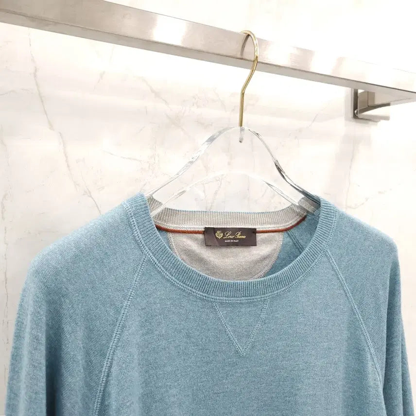 [BUNJANG] Loro Piana Cashmere Crewneck Knit Sweater / 54 / 로로피아나 캐시미어 크루넥 니트