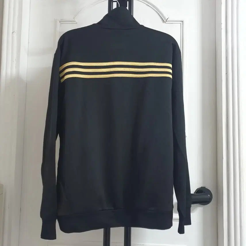 [BUNJANG] Adidas Three-Stripe Track Top Black L / 아디다스 삼선 트랙탑 검정 L 100