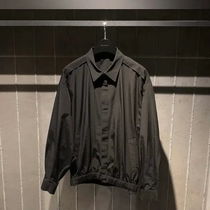 [SOLD OUT] 22SS 송지오 블랙 스트링 셔츠 48사이즈