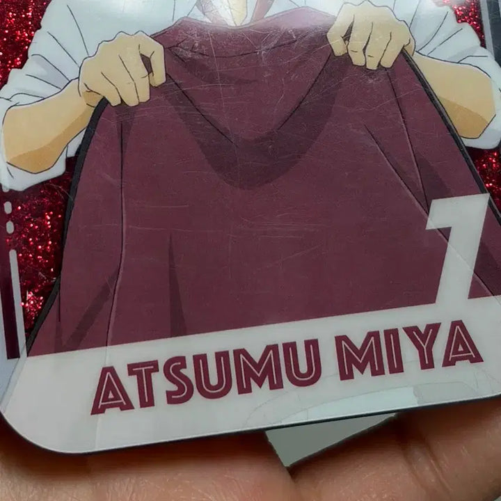 [BUNJANG] Miya Atsumu "Lockeroom" Oil in Acrylic Block (Haikyuu!!) / 미야 아츠무 오일 인 아크릴 블록 락커룸 ver