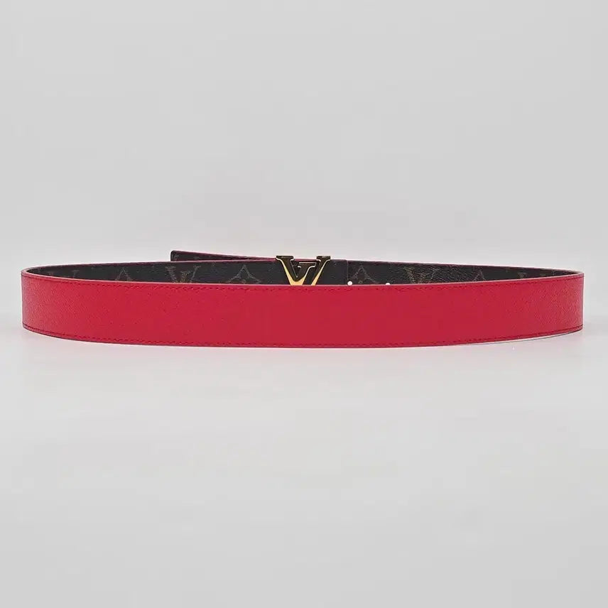 [BUNJANG] Louis Vuitton Monogram LV Initiales Reversible Belt / 루이비통 모노그램 LV 이니셜 리버서블 벨트 ( 75 )