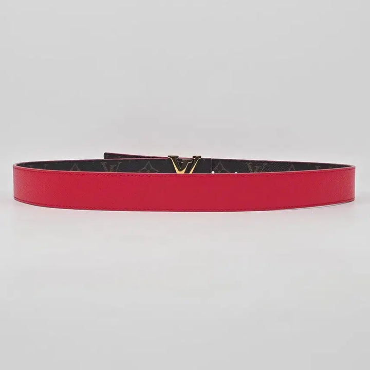 [BUNJANG] Louis Vuitton Monogram LV Initiales Reversible Belt / 루이비통 모노그램 LV 이니셜 리버서블 벨트 ( 75 )