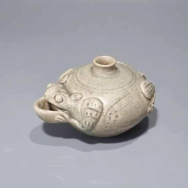 [BUNJANG] Antique Celadon Porcelain Frog Water Dropper / 골동 월요청자개구리세/연적. 고67.5 길이13.5