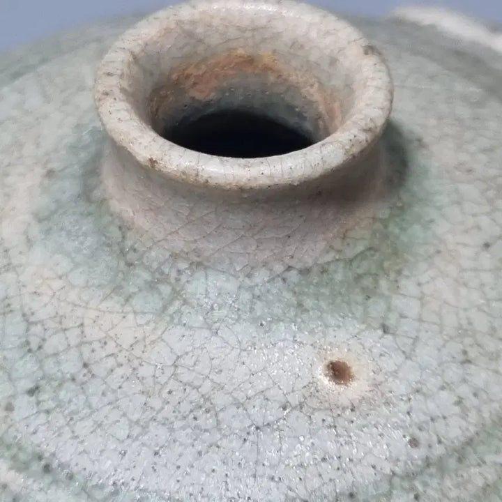 [BUNJANG] Antique Celadon Porcelain Frog Water Dropper / 골동 월요청자개구리세/연적. 고67.5 길이13.5