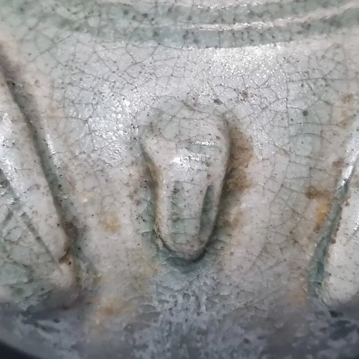 [BUNJANG] Antique Celadon Porcelain Frog Water Dropper / 골동 월요청자개구리세/연적. 고67.5 길이13.5