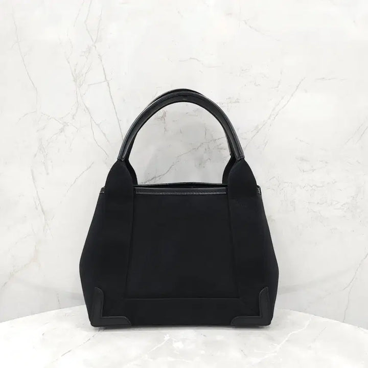 [BUNJANG] Balenciaga Cabas Top Handle Tote Bag XS / 발렌시아가 블랙 로고 카바스 탑핸들 토트백 XS 390346