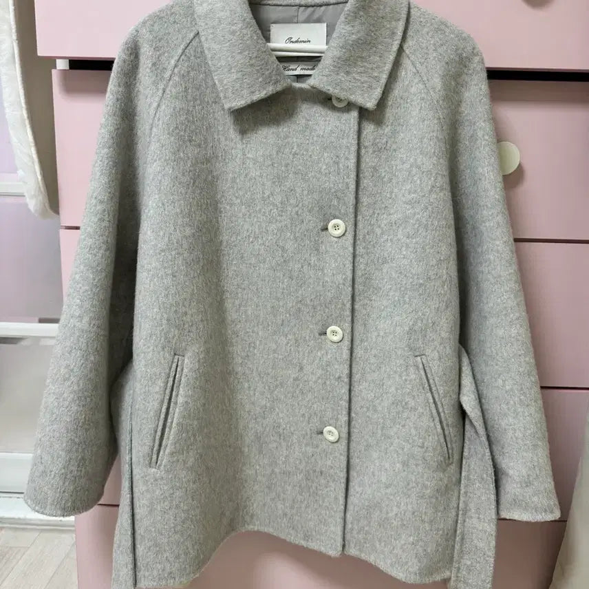 [BUNJANG] Onndmin Roen Half Handmade Coat / 온드민 로엔 하프 핸드메이드코트 여성코트