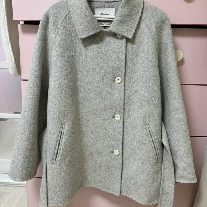 [BUNJANG] Onndmin Roen Half Handmade Coat / 온드민 로엔 하프 핸드메이드코트 여성코트