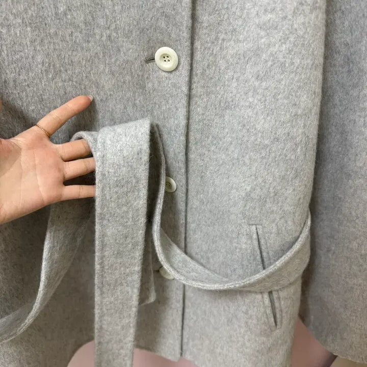 [BUNJANG] Onndmin Roen Half Handmade Coat / 온드민 로엔 하프 핸드메이드코트 여성코트