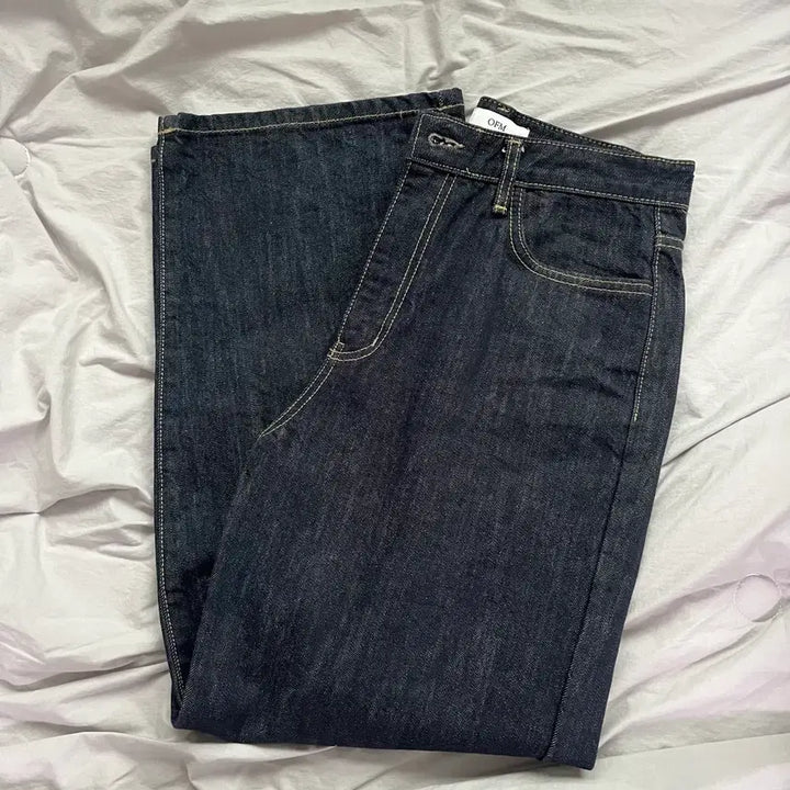 [BUNJANG] Marynaround Wide Denim Pants / 메리어라운드 머그와이드 데님팬츠 논페이드