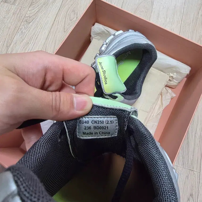 [BUNJANG] Acne Studios Bolzer Sneakers / 아크네 스튜디오 볼스터 스니커즈