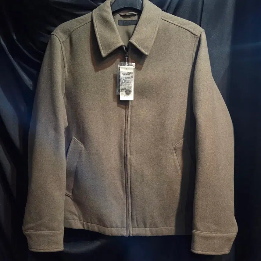 [BUNJANG] Uniqlo Single Collar Short Blouson Jacket / 유니클로 싱글칼라 쇼트 블루종