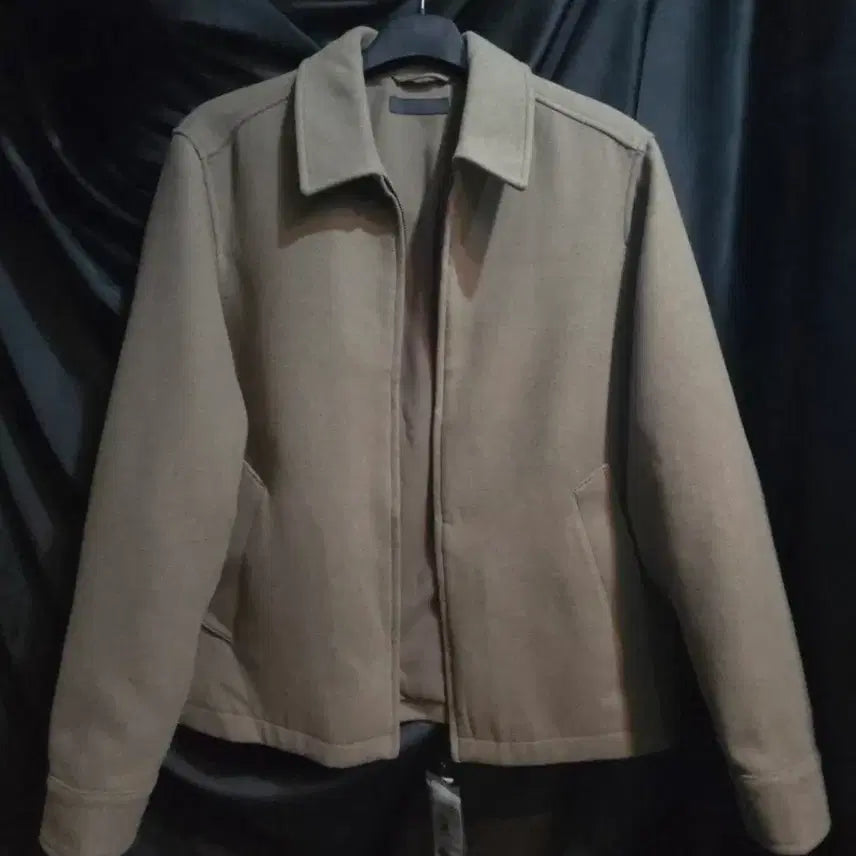 [BUNJANG] Uniqlo Single Collar Short Blouson Jacket / 유니클로 싱글칼라 쇼트 블루종