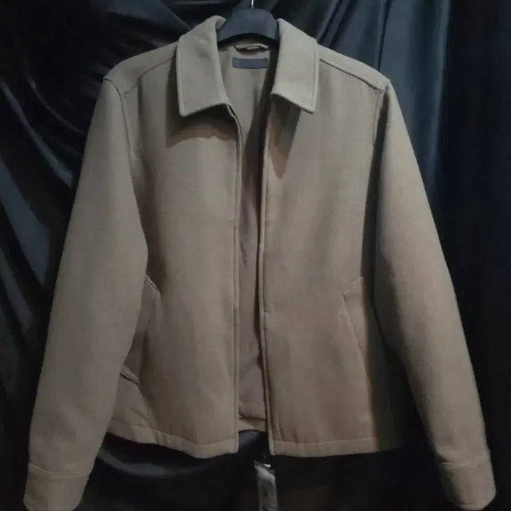 [BUNJANG] Uniqlo Single Collar Short Blouson Jacket / 유니클로 싱글칼라 쇼트 블루종