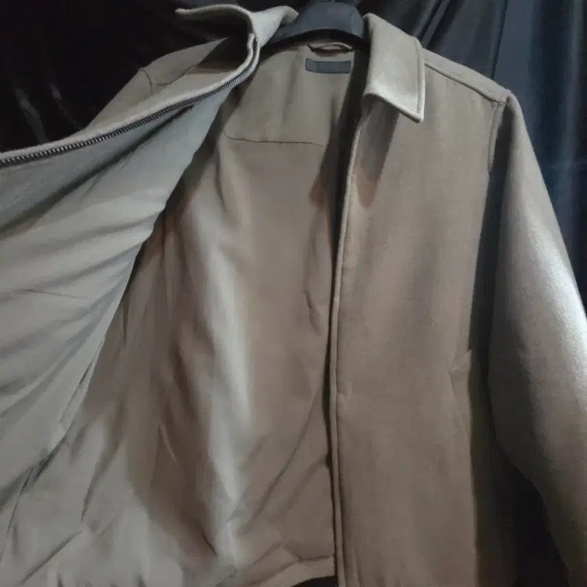[BUNJANG] Uniqlo Single Collar Short Blouson Jacket / 유니클로 싱글칼라 쇼트 블루종