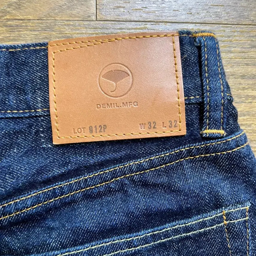 [BUNJANG] Demiel 012p Denim Pants Size 32 (Vintage Leaf Tab) / 데밀 012p 32사이즈 구 은행잎 탭 팝니다