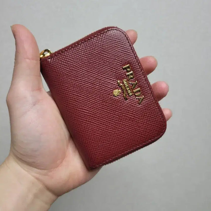 [BUNJANG] Prada Zipper Card Holder / 프라다 지퍼 카드지갑