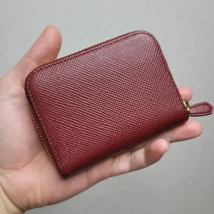 [BUNJANG] Prada Zipper Card Holder / 프라다 지퍼 카드지갑