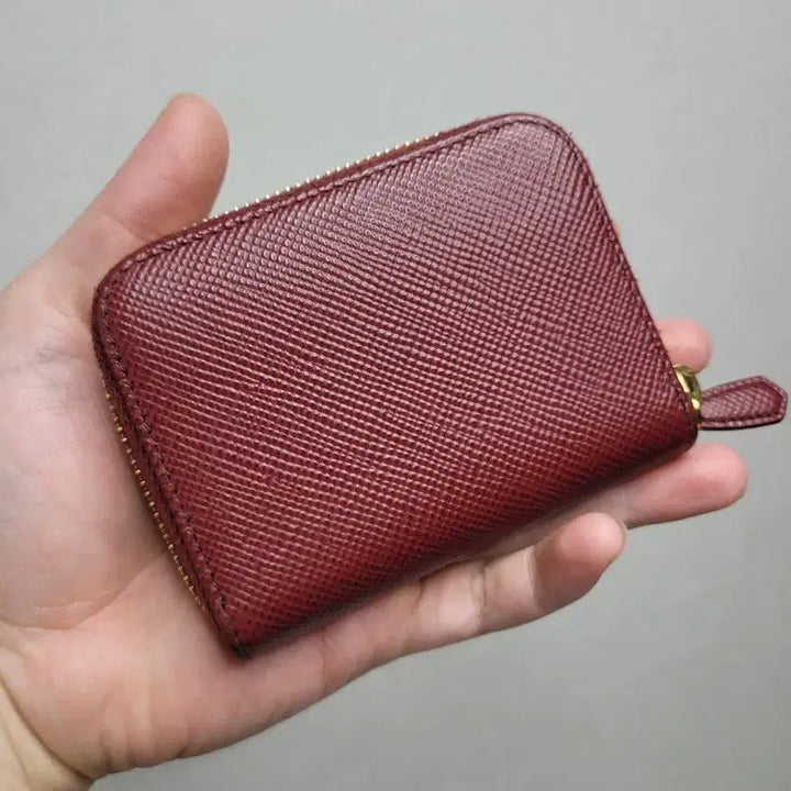 [BUNJANG] Prada Zipper Card Holder / 프라다 지퍼 카드지갑