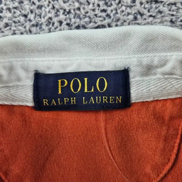 [BUNJANG] Polo Ralph Lauren Cropped Custom Rugby Shirt (S Estimated) / 폴로랄프로렌 크롭 커스텀 럭비 티셔츠 ( S추정 ) / 11417