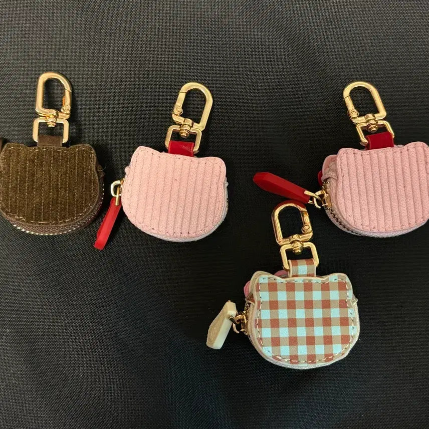 [BUNJANG] Hello Kitty Face Coin Purse Keyring / 헬로키티 얼굴 동전지갑 키링