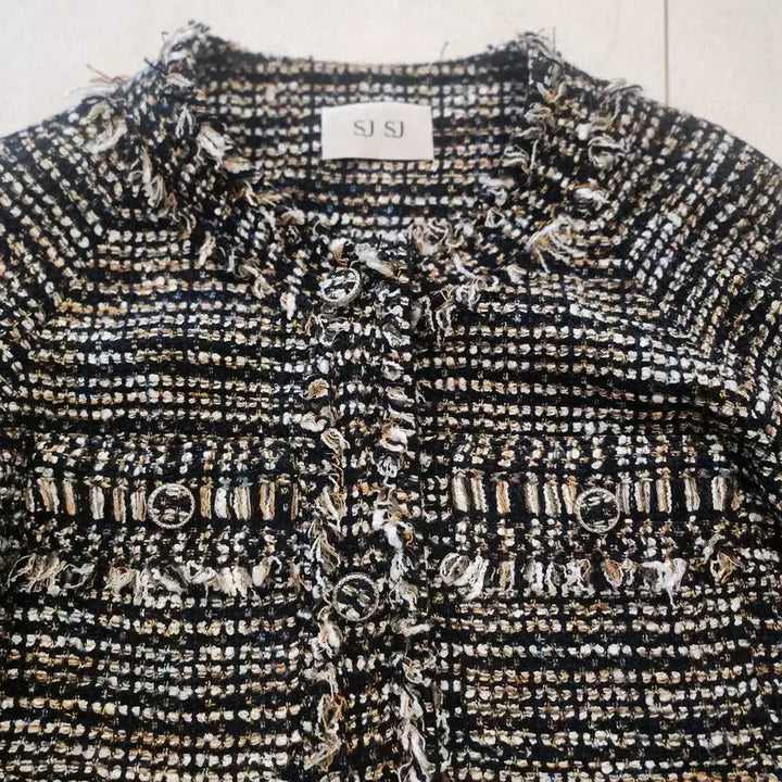 [BUNJANG] SJSJ Tweed Jacket / 한섬의류 SJSJ트위드자켓