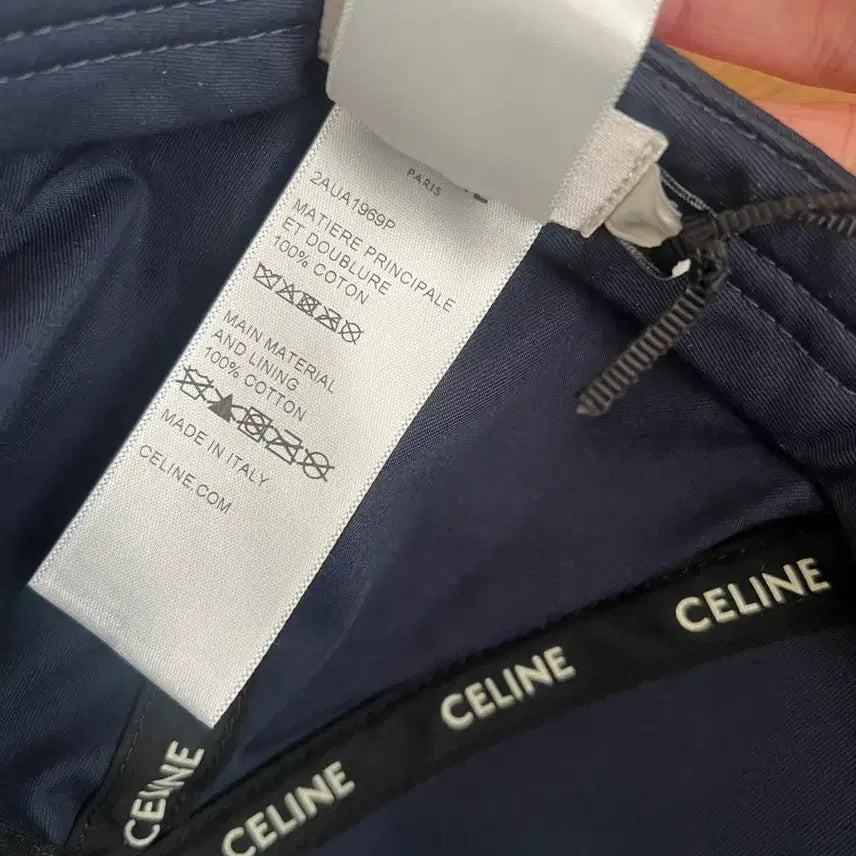 [BUNJANG] Celine Baseball Cap Navy Size L / 셀린느 배이스볼 캡[W] L사이즈 새제품