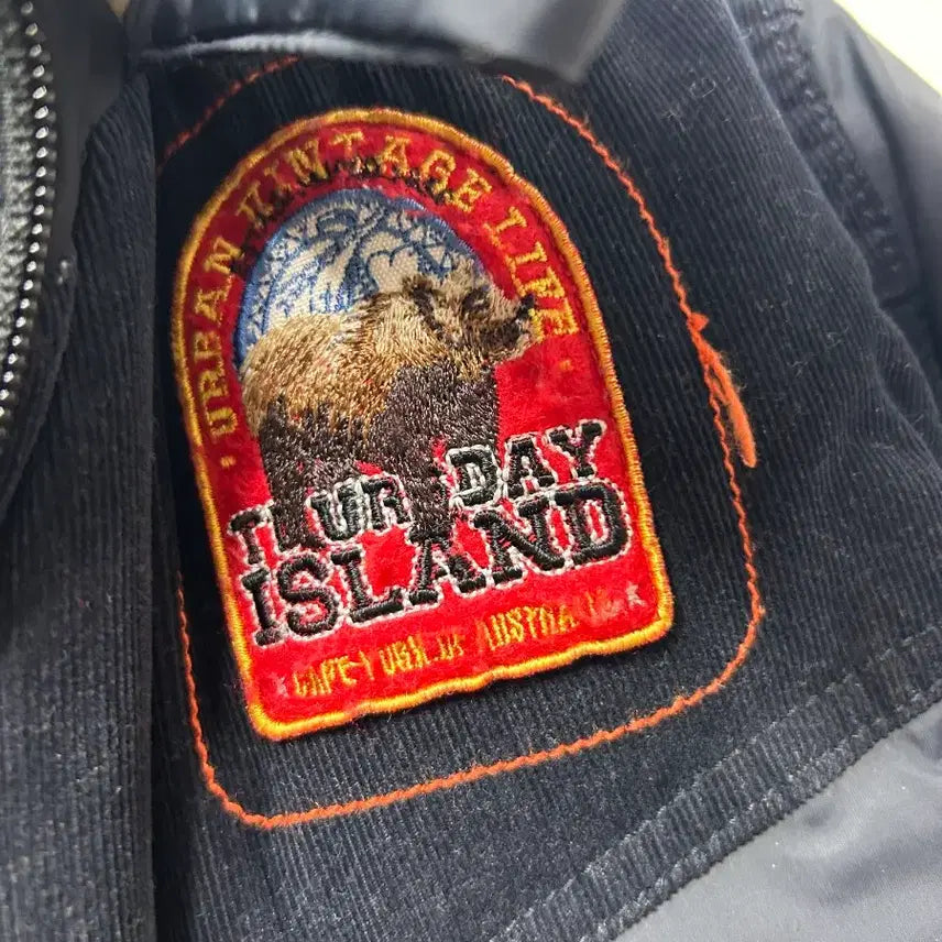 [BUNJANG] Thursday Island S Black Padded Jumper / Thursday Island S  블랙 패딩 점퍼
