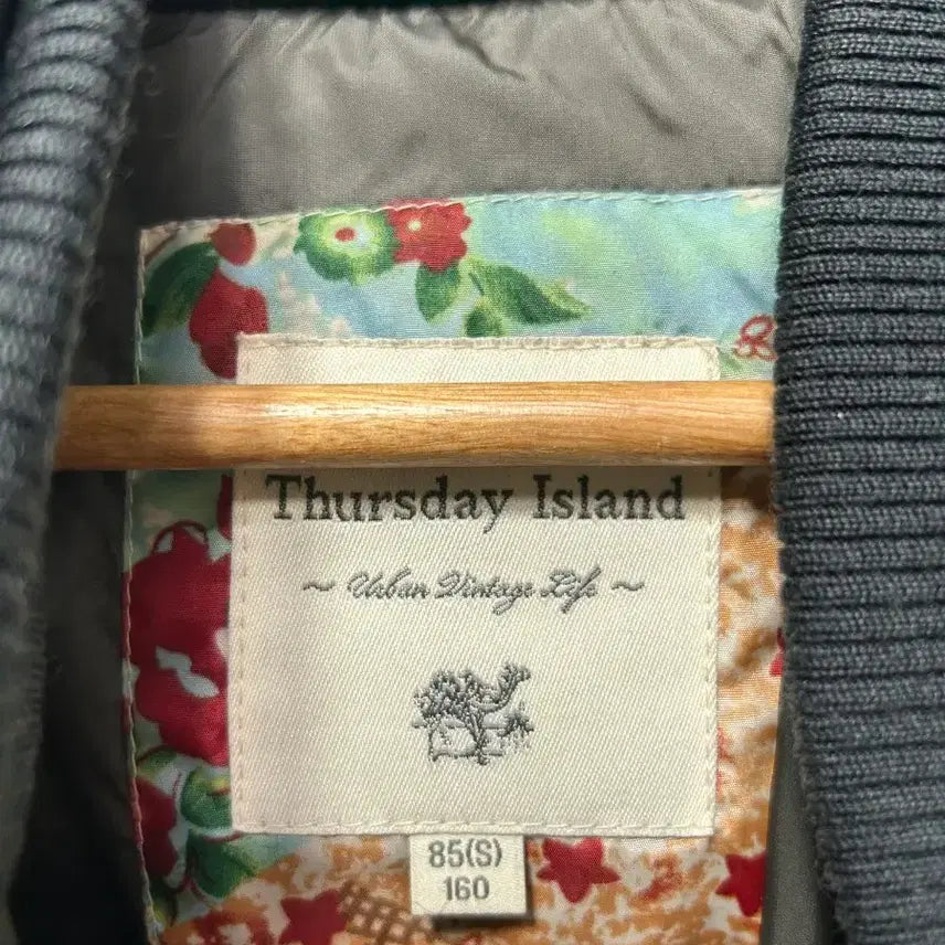 [BUNJANG] Thursday Island S Black Padded Jumper / Thursday Island S  블랙 패딩 점퍼