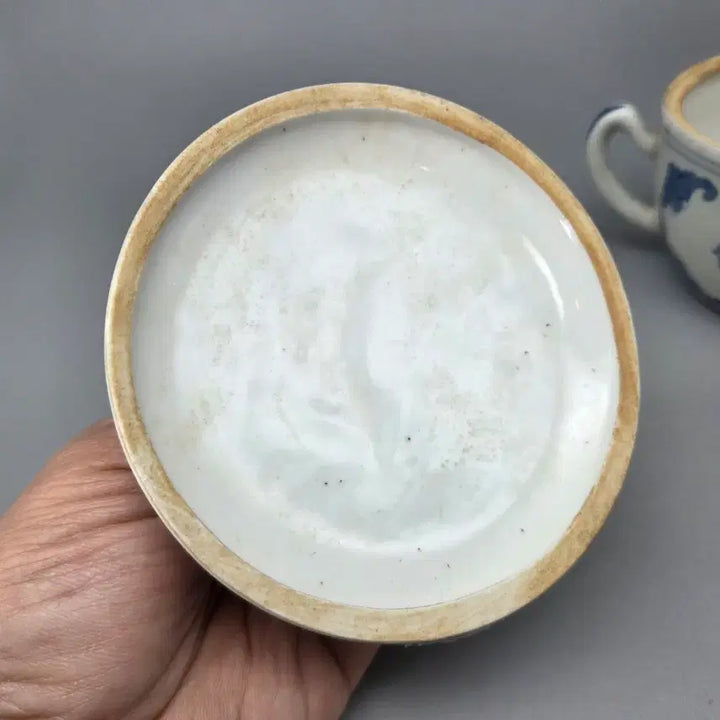 [BUNJANG] Antique Chinese Celadon Porcelain Teapot with Bat Motif / 도안이 특이한 청대양식 수자에 박쥐문 다관