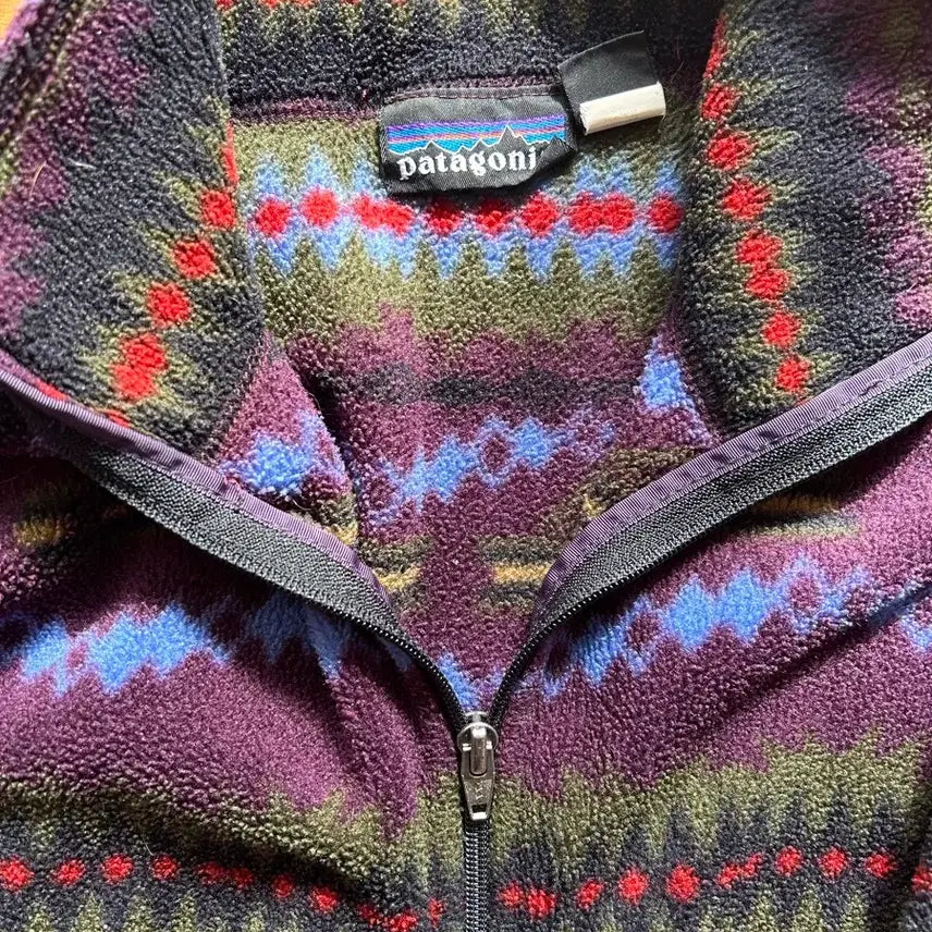 [BUNJANG] Patagonia Sacajawea Zip-Up Fleece Jacket / 90s 빈티지 파타고니아 집업 신칠라 Sacajawea