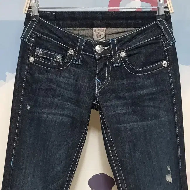 [BUNJANG] True Religion Straight Denim Spandex Jeans / (25) 트루릴리전 스트레이트 데님 스판 청바지