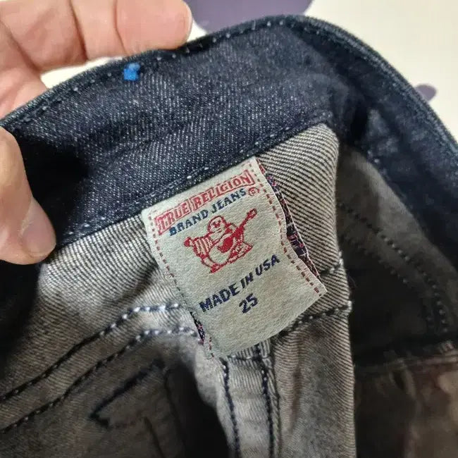 [BUNJANG] True Religion Straight Denim Spandex Jeans / (25) 트루릴리전 스트레이트 데님 스판 청바지