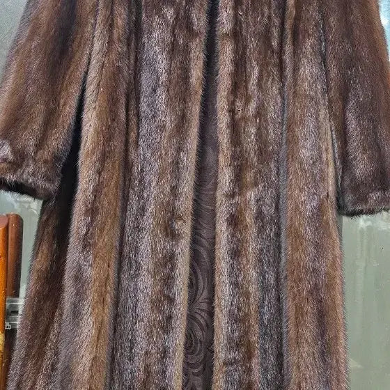 [BUNJANG] American Full Mink Mahogany Mink Coat / 아메리칸 통밍크  마호가니  밍크코트