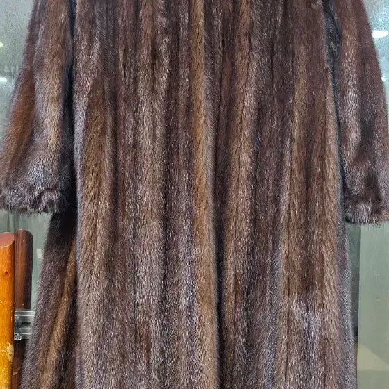 [BUNJANG] American Full Mink Mahogany Mink Coat / 아메리칸 통밍크  마호가니  밍크코트