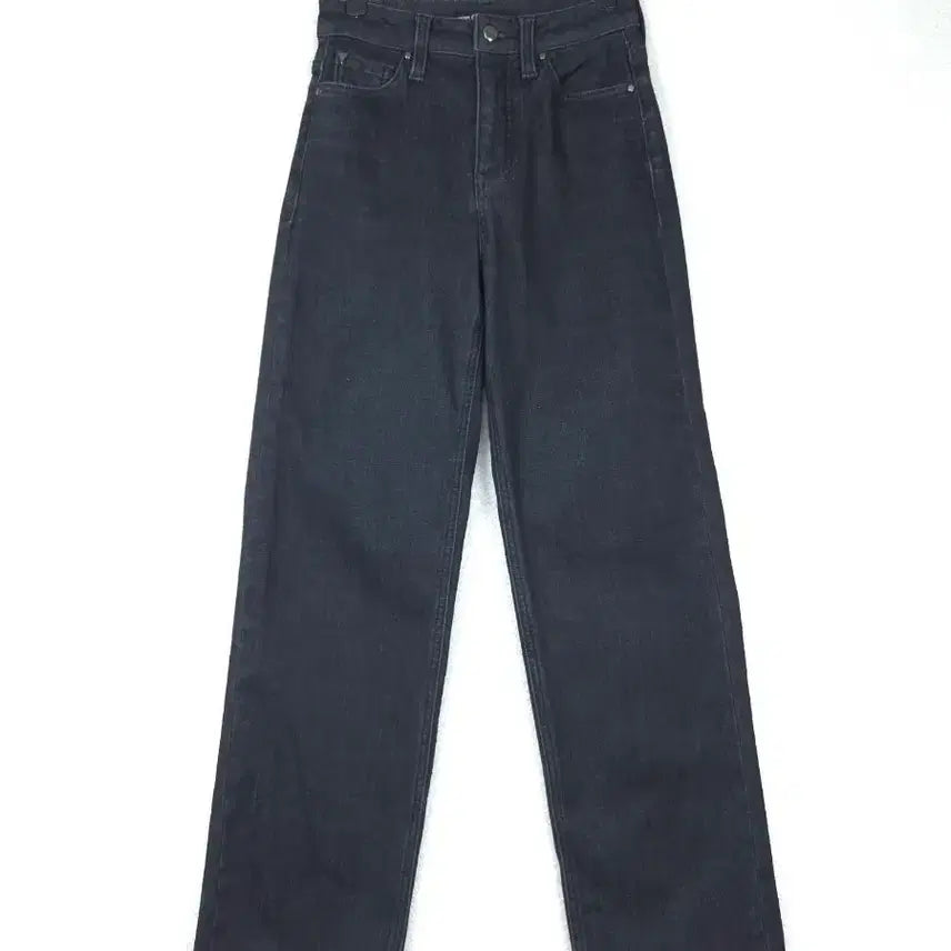 [SOLD OUT] 게스 여성 블랙 와이드 청바지 데님 팬츠(24~25)