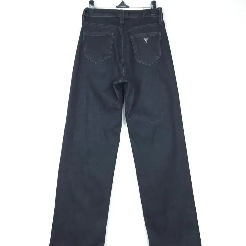 [SOLD OUT] 게스 여성 블랙 와이드 청바지 데님 팬츠(24~25)