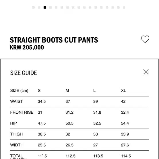 [BUNJANG] ETHOS Straight Bootcut Pants / ETHOS 에토스 스트레이트 부츠컷 팬츠 슬랙스