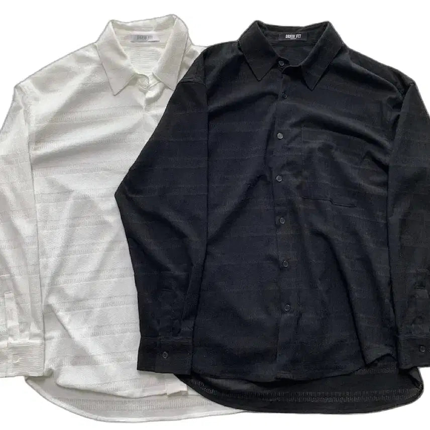 [BUNJANG] Drawfit Drapery Lace Shirt / 드로우핏 드레이퍼리 레이스 셔츠