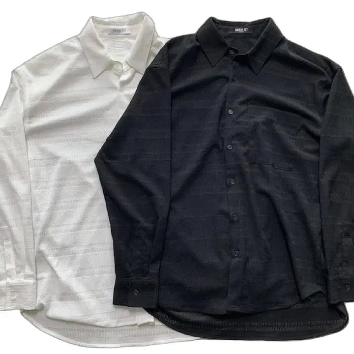 [BUNJANG] Drawfit Drapery Lace Shirt / 드로우핏 드레이퍼리 레이스 셔츠