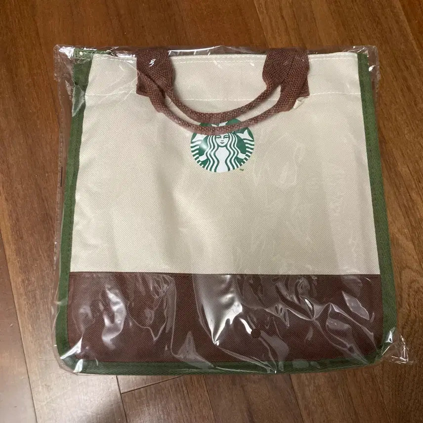 [SOLD OUT] 스타벅스 사이렌 베이지 쿨링백 보냉백 (새제품)