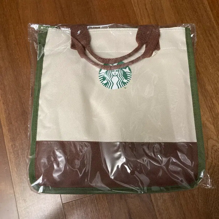 [SOLD OUT] 스타벅스 사이렌 베이지 쿨링백 보냉백 (새제품)