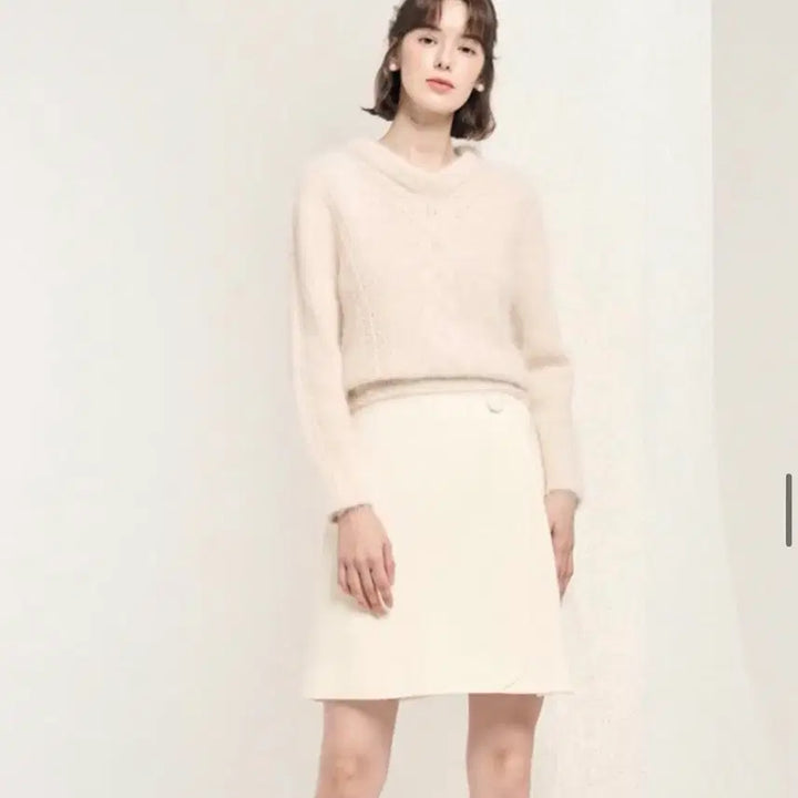 [SOLD OUT] 한섬 MINE 마인 글리터 앙고라 니트 새상품
