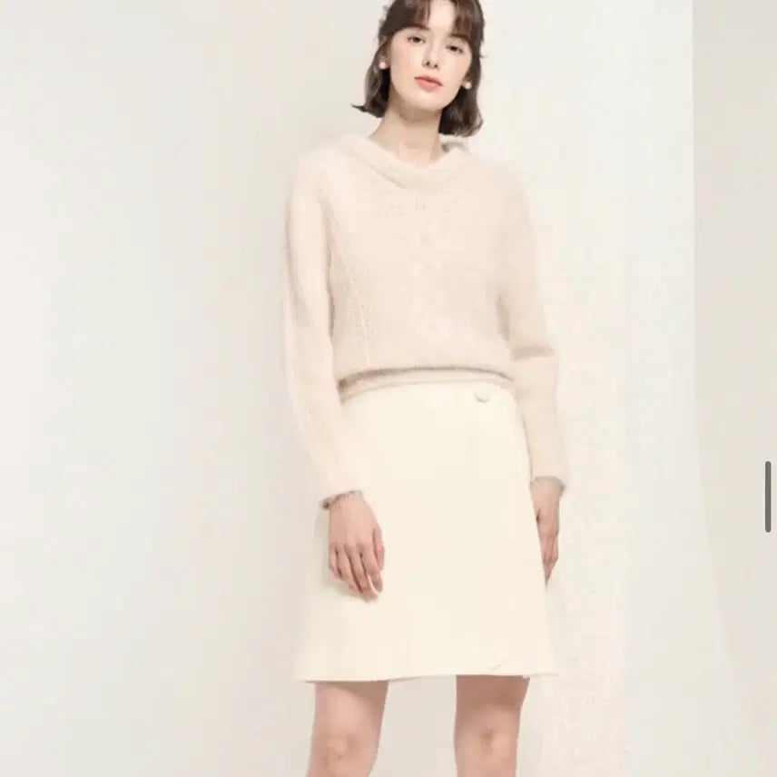 [SOLD OUT] 한섬 MINE 마인 글리터 앙고라 니트 새상품