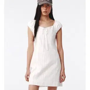 [BUNJANG] Kijun Pure Lace Mini Dress / Kijun pure race mini dress 기준 원피스